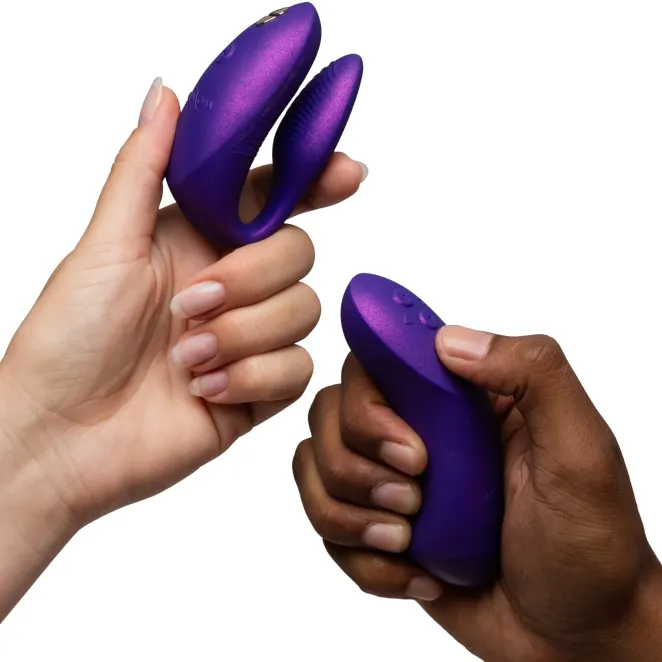 We-Vibe Chorus Pro Cosmic Purple App and Remote Controlled Couple's Vibrator