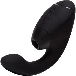 Womanizer Next Duo 3D Black G-Spot and Clitoral Suction Stimulator