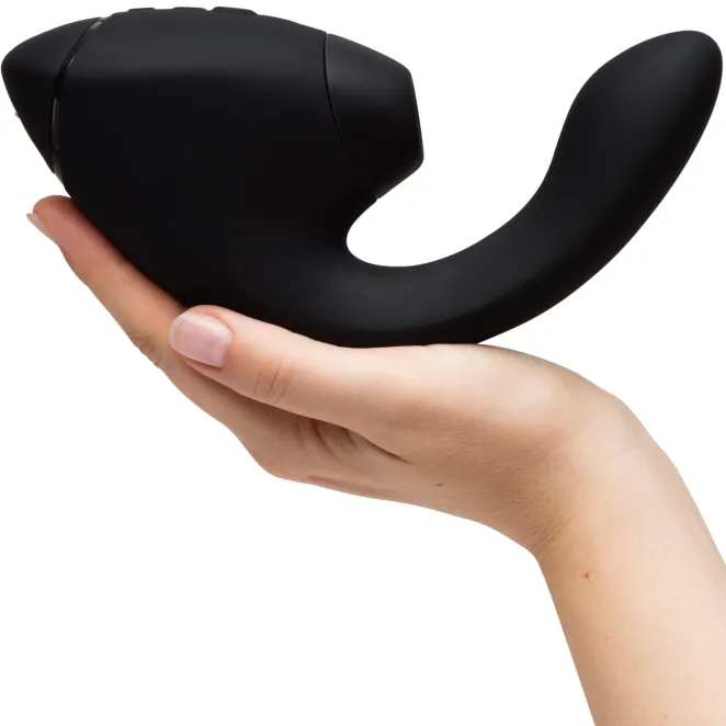 Womanizer Next Duo 3D Black G-Spot and Clitoral Suction Stimulator