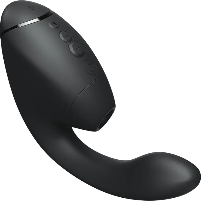 Womanizer Next Duo 3D Black G-Spot and Clitoral Suction Stimulator