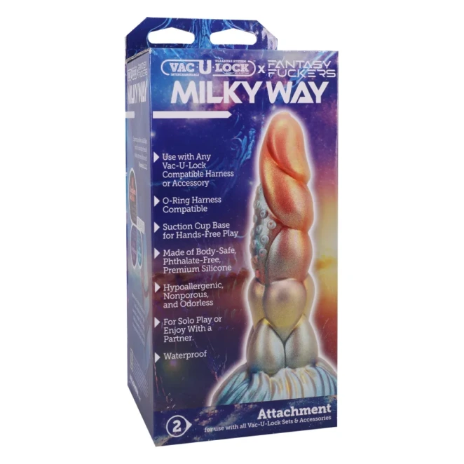 8 Inch Doc Johnson Fantasy Milky Way Dildo