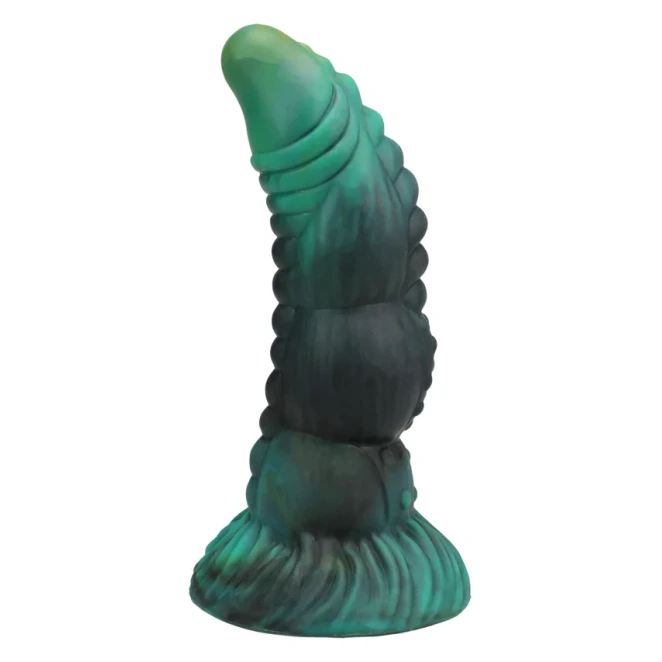 8 Inch Doc Johnson Fantasy Green Serpent Dildo