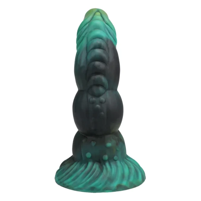 8 Inch Doc Johnson Fantasy Green Serpent Dildo