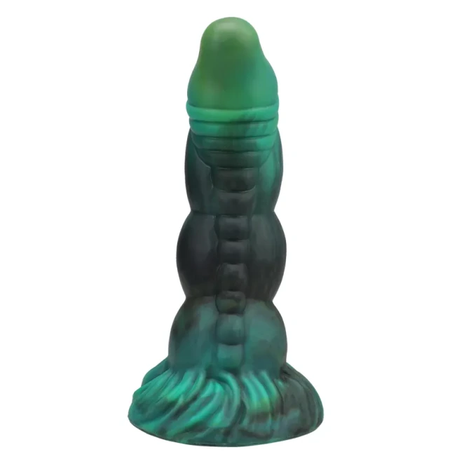 8 Inch Doc Johnson Fantasy Green Serpent Dildo