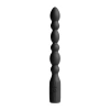 Renegade Prime Silicone Vibrating Anal Beads Black
