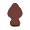 7 Inch b-Vibe Slipskin Flesh Brown Ultra Realistic Girthy Dual Density Dildo