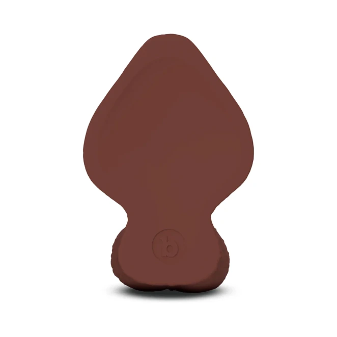 7 Inch b-Vibe Slipskin Flesh Brown Ultra Realistic Girthy Dual Density Dildo