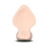 8 Inch b-Vibe Slipskin Flesh Pink Ultra Realistic Curved Dual Density Dildo
