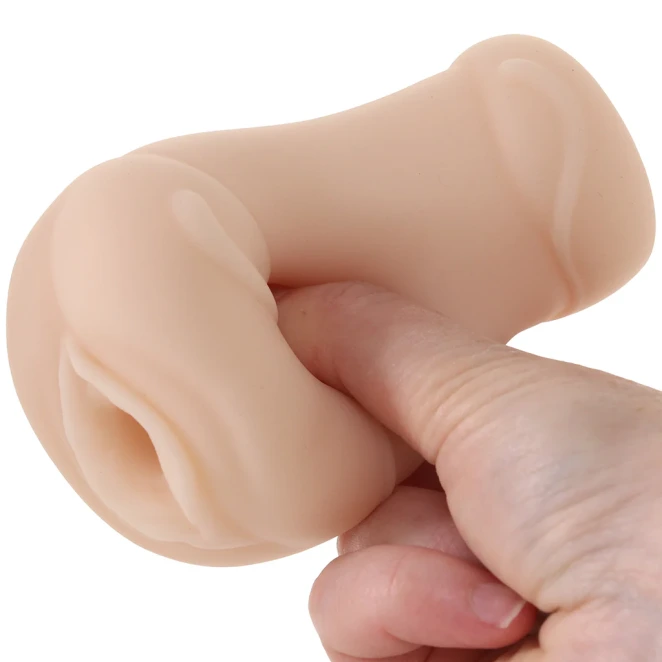 NS Novelties Pocket Pals Mini Realistic Pocket Pussy Beige