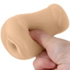 NS Novelties Pocket Pals Mini Realistic Pocket Pussy Tan
