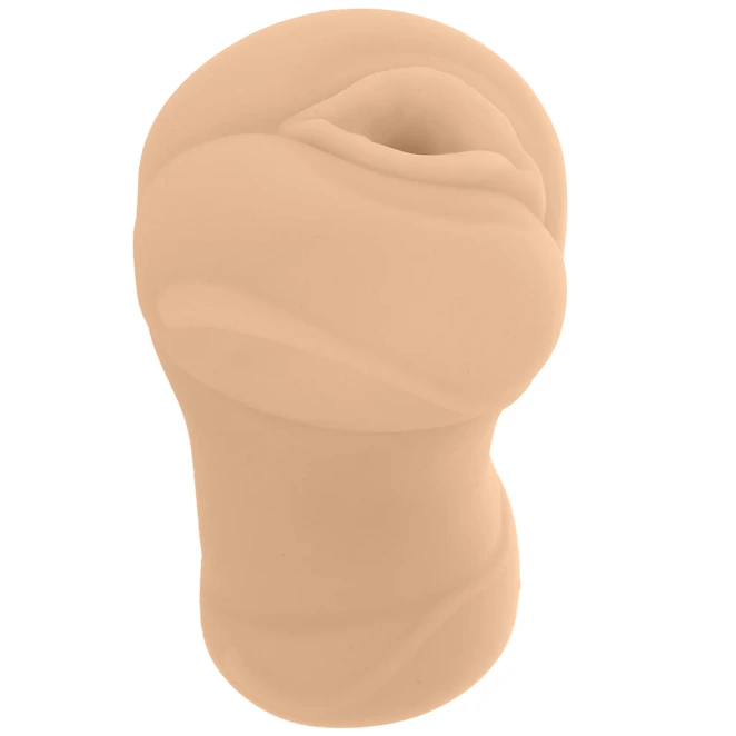 NS Novelties Pocket Pals Mini Realistic Pocket Pussy Tan