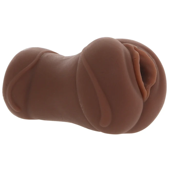 NS Novelties Pocket Pals Mini Realistic Pocket Pussy Brown