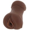 NS Novelties Pocket Pals Mini Realistic Pocket Pussy Brown
