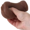 NS Novelties Pocket Pals Mini Realistic Pocket Pussy Brown