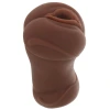 NS Novelties Pocket Pals Mini Realistic Pocket Pussy Brown