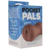 NS Novelties Pocket Pals Mini Realistic Pocket Pussy Brown