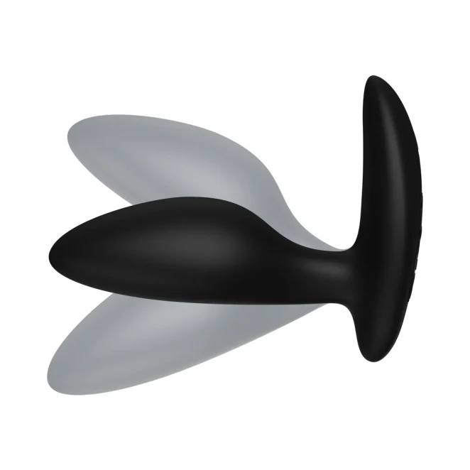 We-Vibe Ditto+ Rechargeable Remote and App Control Vibrating Butt Plug Black