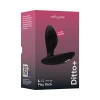 We-Vibe Ditto+ Rechargeable Remote and App Control Vibrating Butt Plug Black