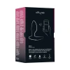 We-Vibe Ditto+ Rechargeable Remote and App Control Vibrating Butt Plug Black