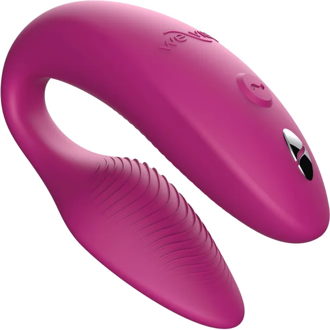 We-Vibe Sync 2 Remote Control and App Rechargeable Couple's Vibrator Rose