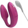 We-Vibe Sync 2 Remote Control and App Rechargeable Couple's Vibrator Rose