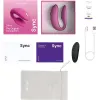 We-Vibe Sync 2 Remote Control and App Rechargeable Couple's Vibrator Rose