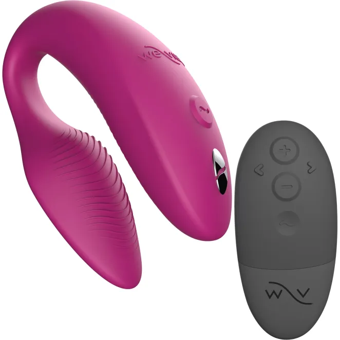We-Vibe Sync 2 Remote Control and App Rechargeable Couple's Vibrator Rose