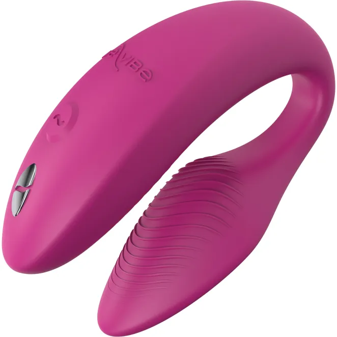 We-Vibe Sync 2 Remote Control and App Rechargeable Couple's Vibrator Rose