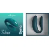 We-Vibe Sync 2 Remote Control and App Rechargeable Couple's Vibrator Green Velvet