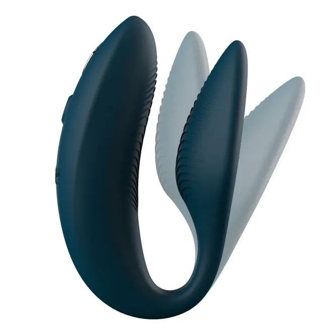 We-Vibe Sync 2 Remote Control and App Rechargeable Couple's Vibrator Green Velvet