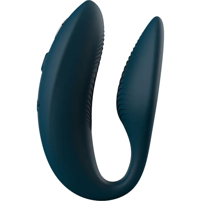 We-Vibe Sync 2 Remote Control and App Rechargeable Couple's Vibrator Green Velvet