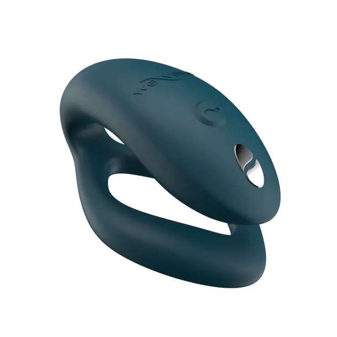 We-Vibe Sync O Velvet Green Remote Control and App Rechargeable Couple's Vibrator