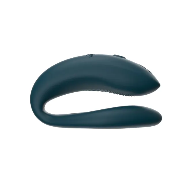 We-Vibe Sync O Velvet Green Remote Control and App Rechargeable Couple's Vibrator