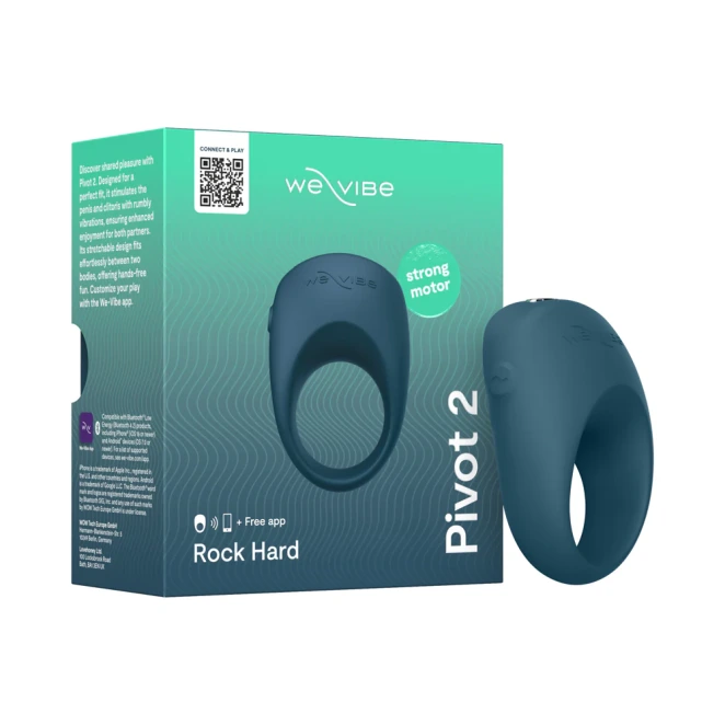 We-Vibe Pivot 2 App Controlled Vibrating Couples Cock Ring