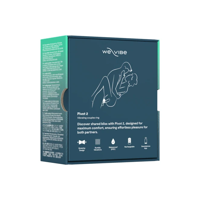 We-Vibe Pivot 2 App Controlled Vibrating Couples Cock Ring