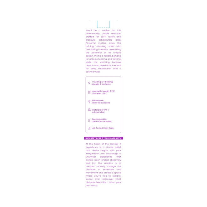 Gender X Into The Deep Fantasy Wand Vibrator