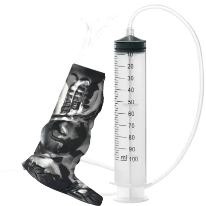 Creature Cocks Night Prowler Squirting Silicone Penis Extender