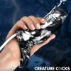 Creature Cocks Night Prowler Squirting Silicone Penis Extender