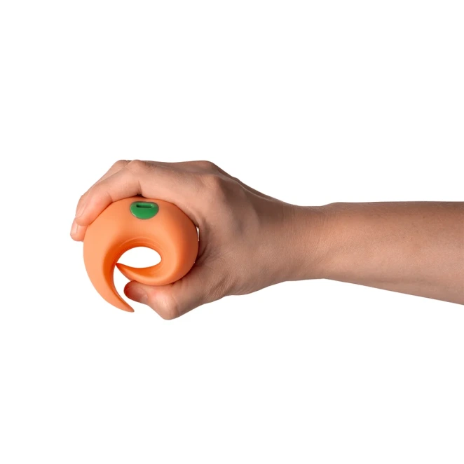 Emojibator Peach Vibrating Stroker