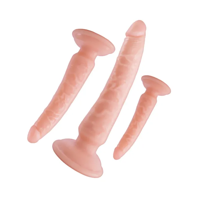 Nasstoys Trio Supreme Silicone Dildo Training Kit (3 Piece)