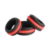 JOCK Enhancers 2-in-1 Silicone Cock Rings (3 Pack)