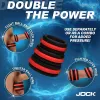 JOCK Enhancers 2-in-1 Silicone Cock Rings (3 Pack)