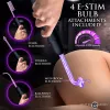 Master Series Elektrawand Rechargeable E-Stim Wand with Attachments
