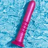 ROMP Jiggle Rechargeable Silicone Thrusting Vibrating Suction Cup Dildo