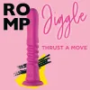 ROMP Jiggle Rechargeable Silicone Thrusting Vibrating Suction Cup Dildo