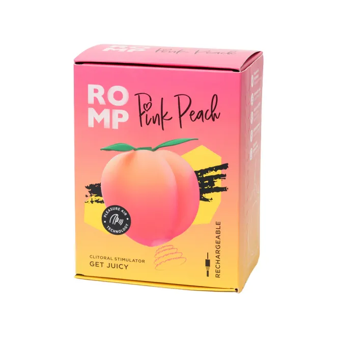ROMP Peach Toy Rechargeable Clitoral Stimulator