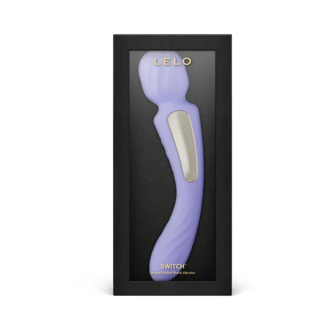 Lelo SWITCH App Controlled Double Ended Textured Wand Vibrator