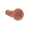 7 Inch Realrock Ultra Realistic Sliding Skin Dual Density Silicone Dildo Tan