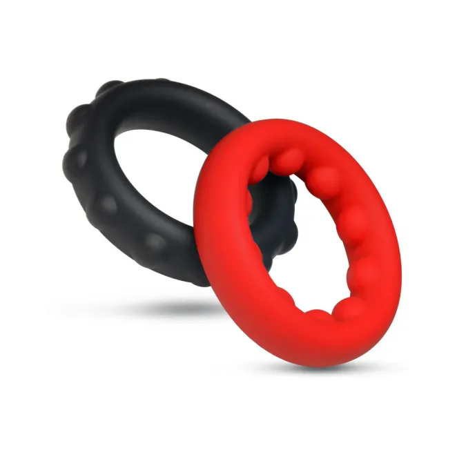 JOCK Enhancers Weighted Silicone Cock Ring Set