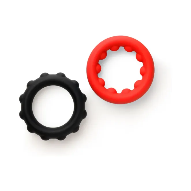 JOCK Enhancers Weighted Silicone Cock Ring Set